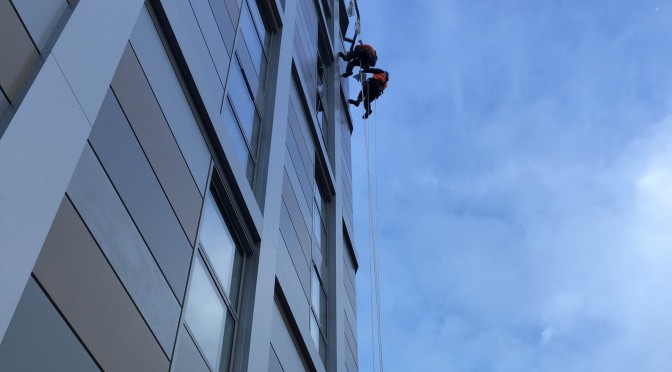 Rope Access Window Cleaning Manchester