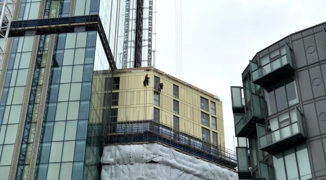 Cladding Cleaning Exchange Court Manchester